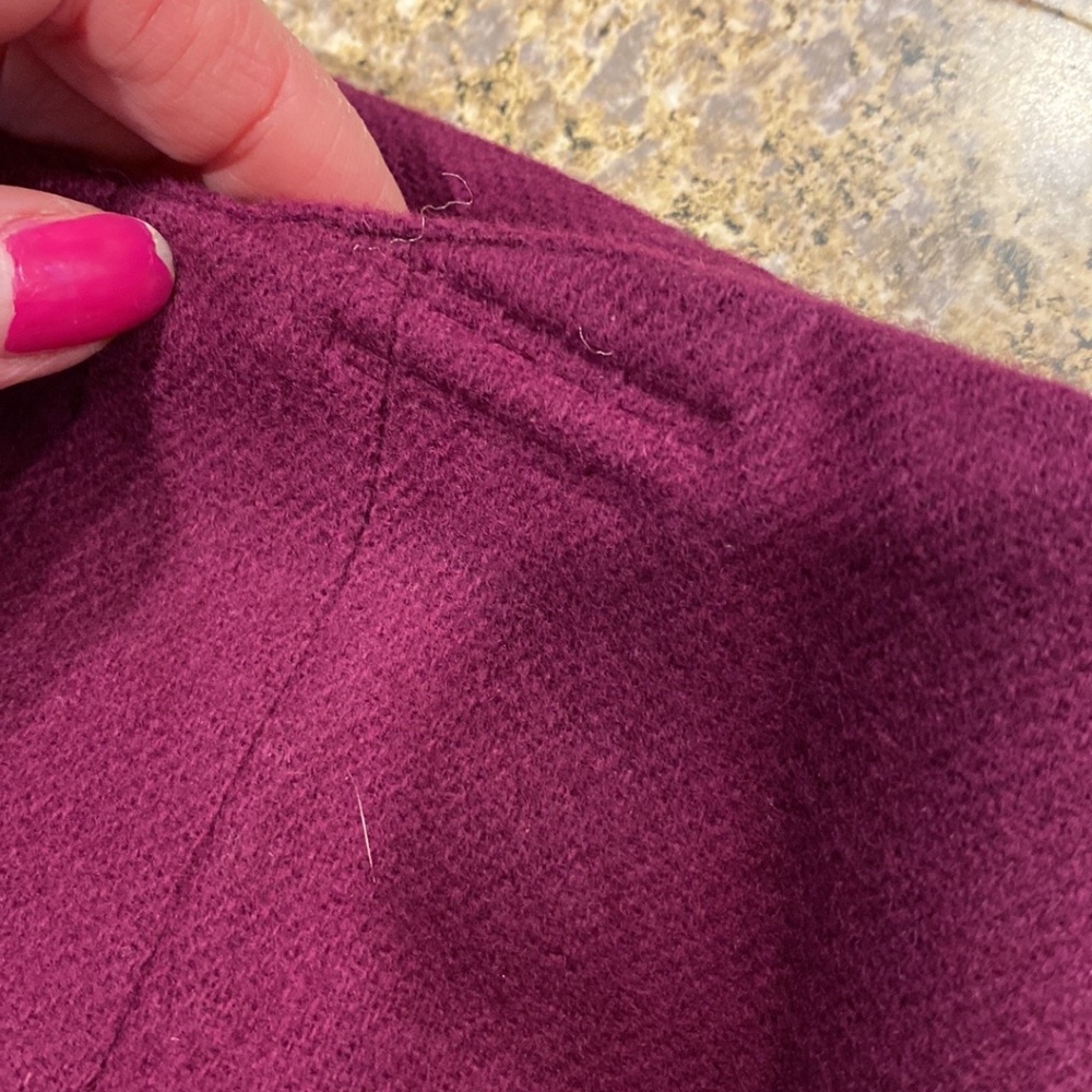 NWT Savannah Plum Purple Wool Skirt With Flaws 16 Petite - Picture 15 of 16
